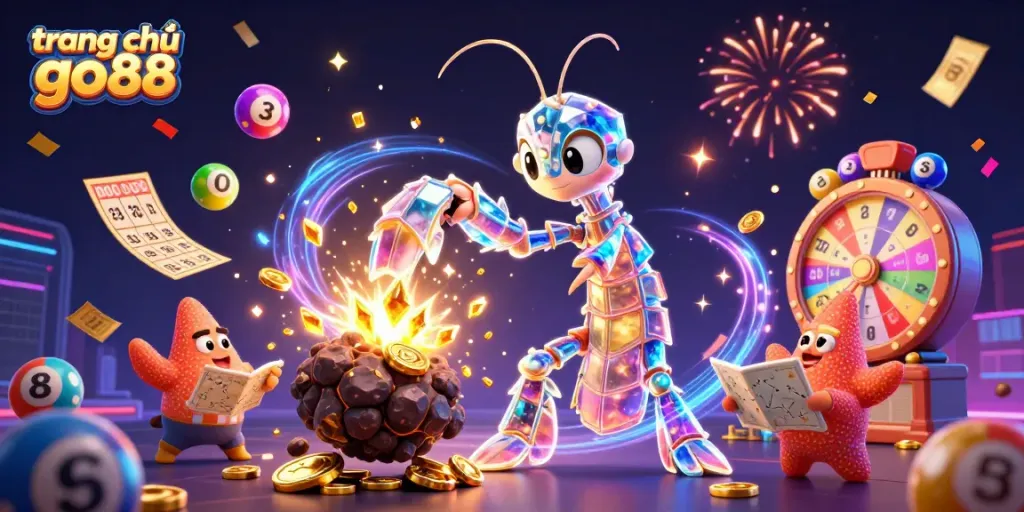 Experience the dynamic world of trang chủ go88 with galactic samurai and golden lottery treasures.