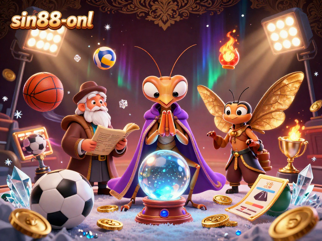 Optimize sports betting strategies with sin88-onl's vibrant casino illustration featuring dynamic elements.