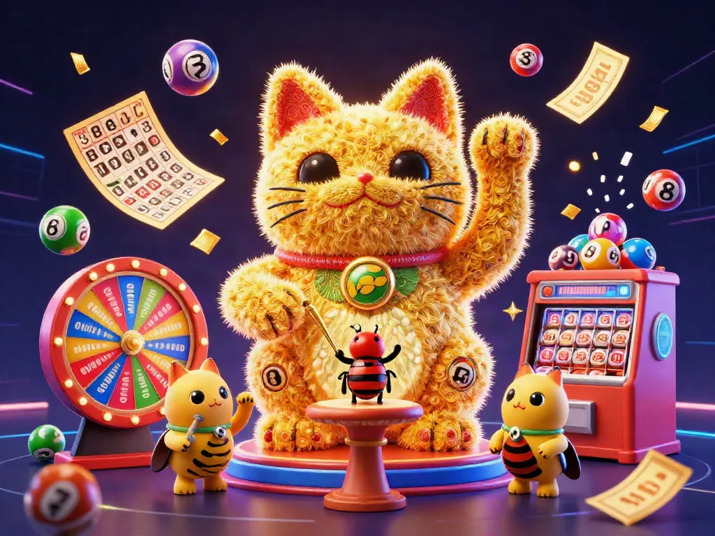 Experience the thrilling atmosphere of ku88 with vibrant casino elements in this dynamic illustration.