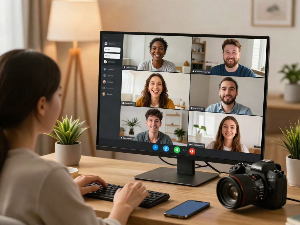 Engaging sex chat conversation on a virtual platform with diverse individuals